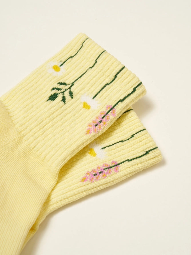 EFFORTLESS CLUB GRIP SOCKS - YELLOW