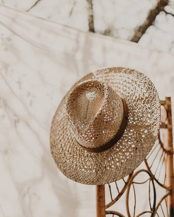 WEST VON CLEO WOODGRASS HAT - NATURAL