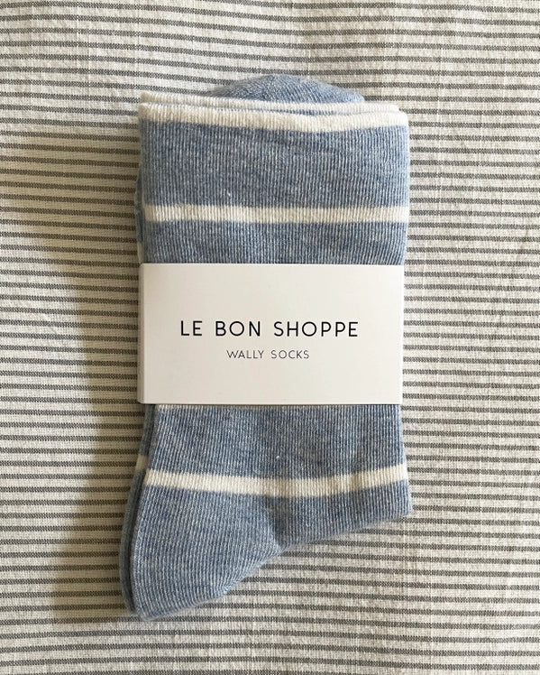 LE BON SHOPPE WALLY SOCKS - CEMENT