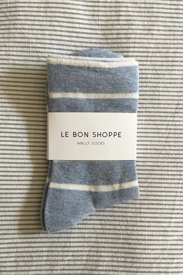 LE BON SHOPPE WALLY SOCKS - CEMENT