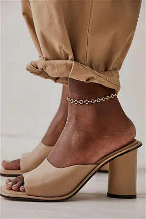 FREE PEOPLE MANDI MULE HEEL - DUNE