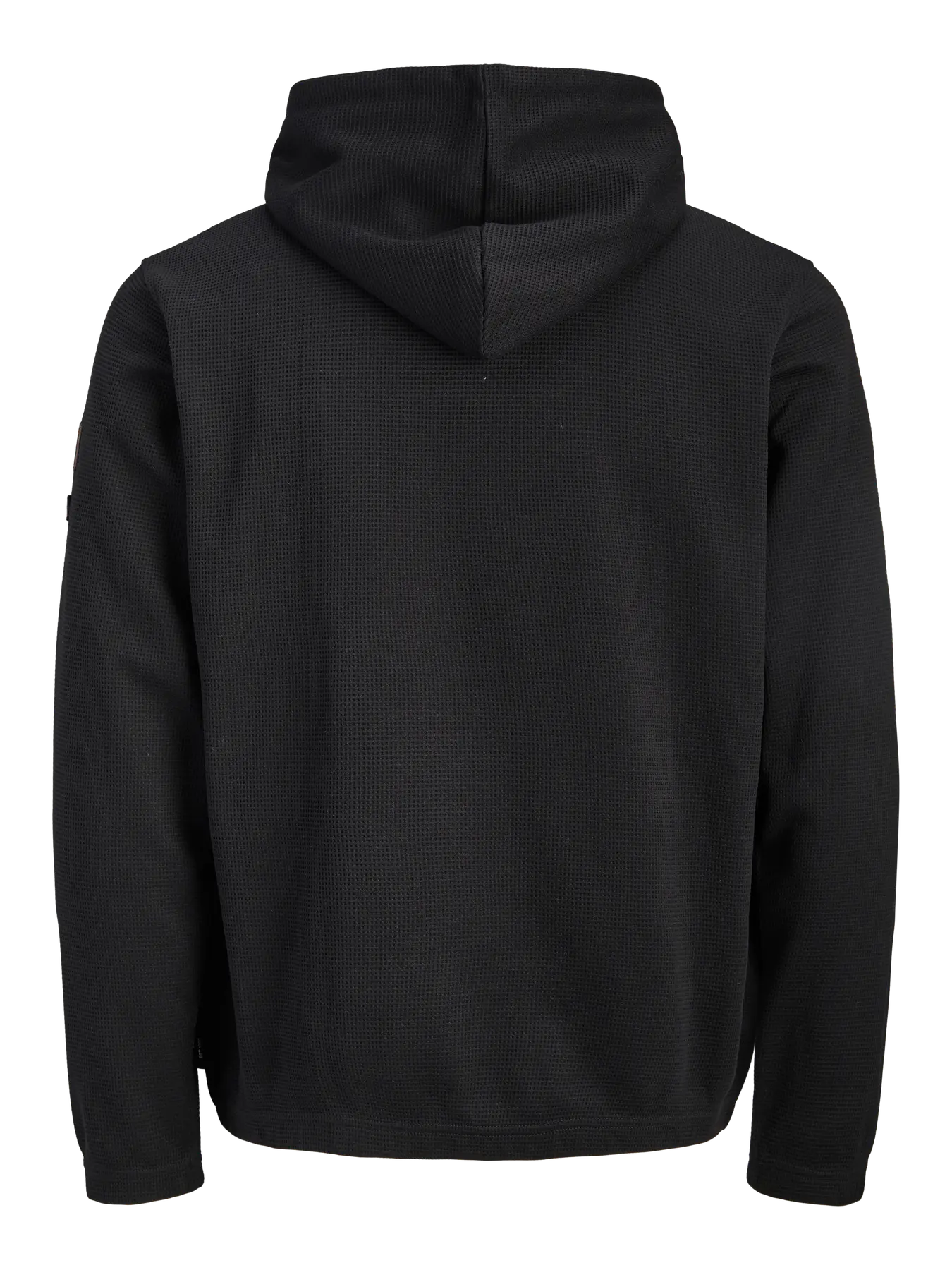 JJ DAYTONA WAFFLE HOODIE - BLACK