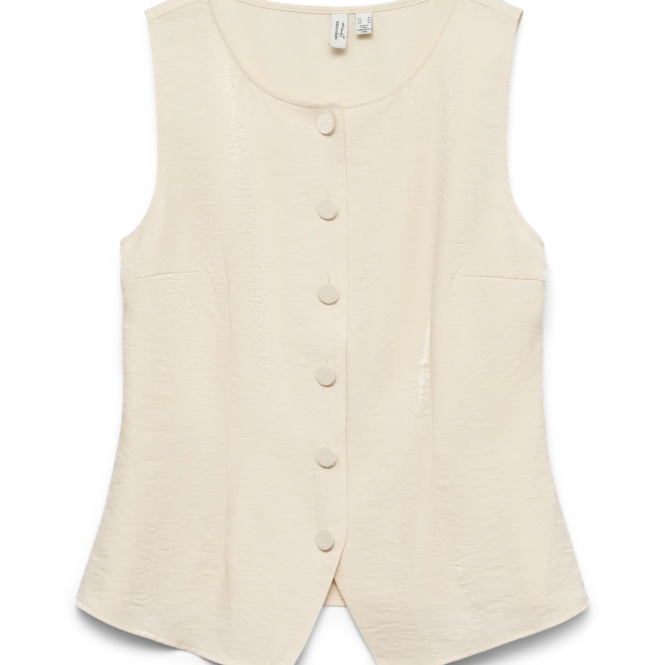 VM ISLA BLAZER VEST - BIRCH