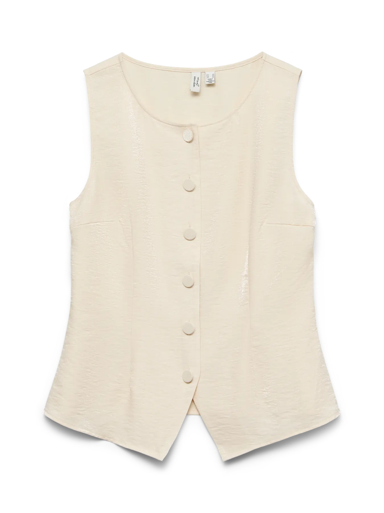 VM ISLA BLAZER VEST - BIRCH