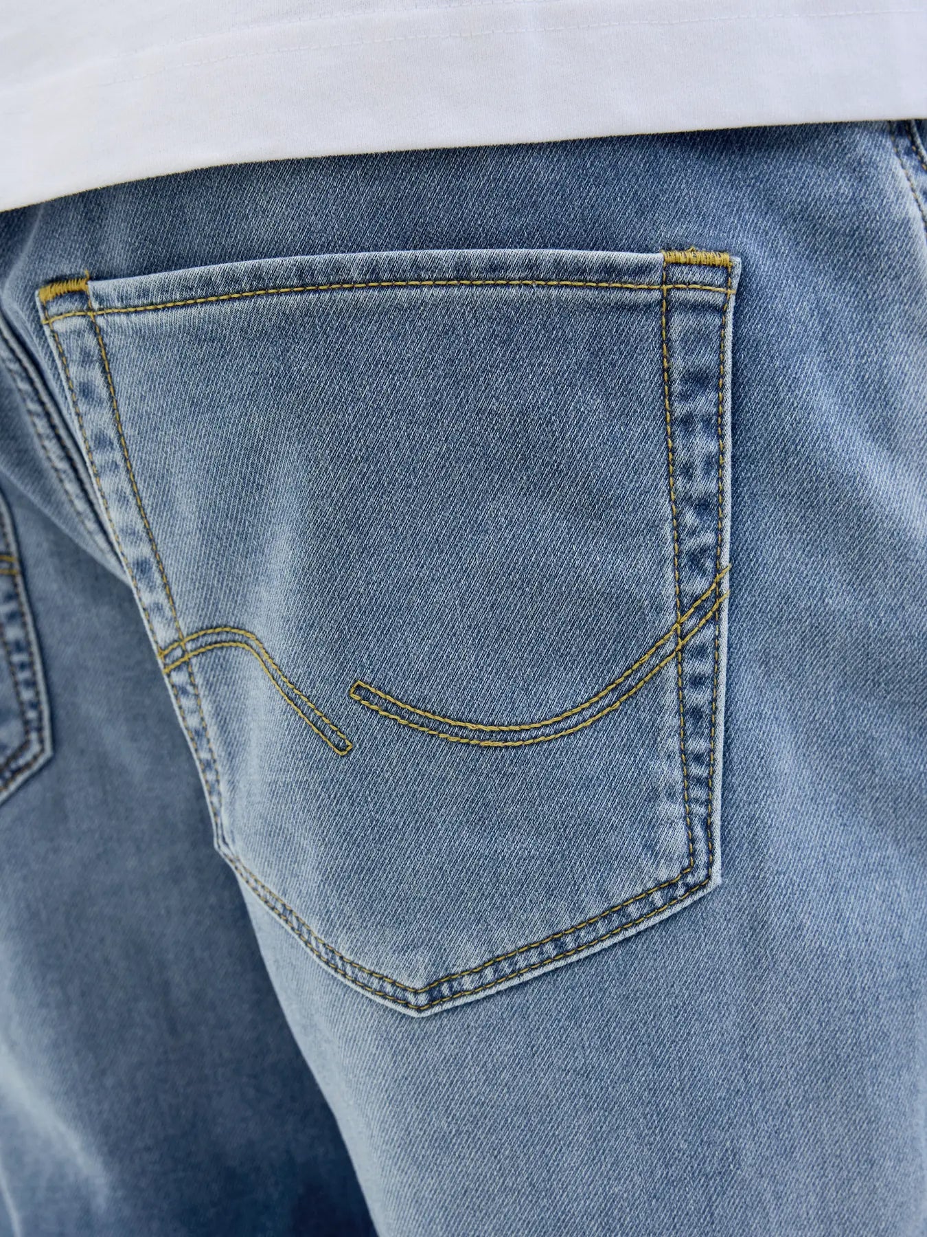 RICK ICON DENIM SHORTS - BLUE DENIM