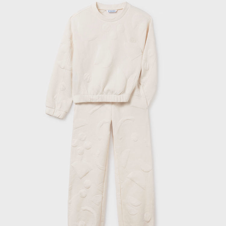 MAYORAL 2PC TRACKSUIT - MACCHIATO