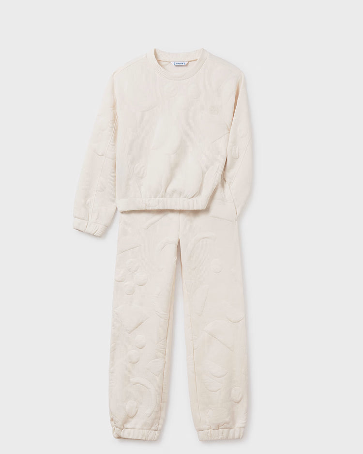 MAYORAL 2PC TRACKSUIT - MACCHIATO