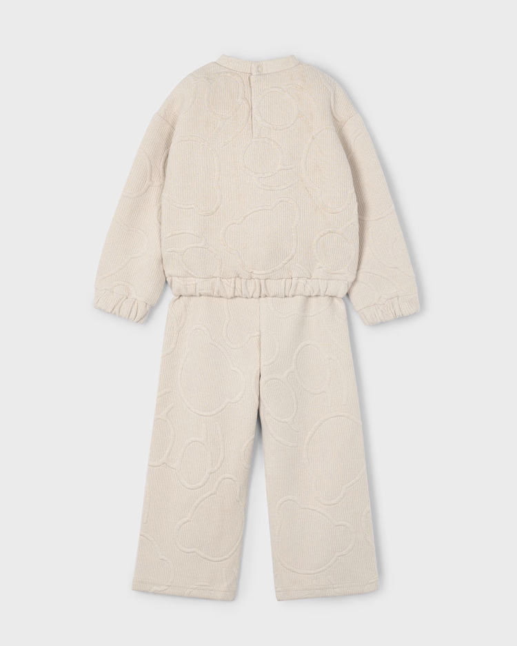 MAYORAL PADDED TRACKSUIT - CREAM