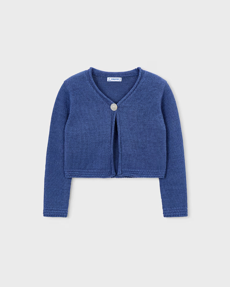 MAYORAL LS CARDIGAN - PORCELAIN
