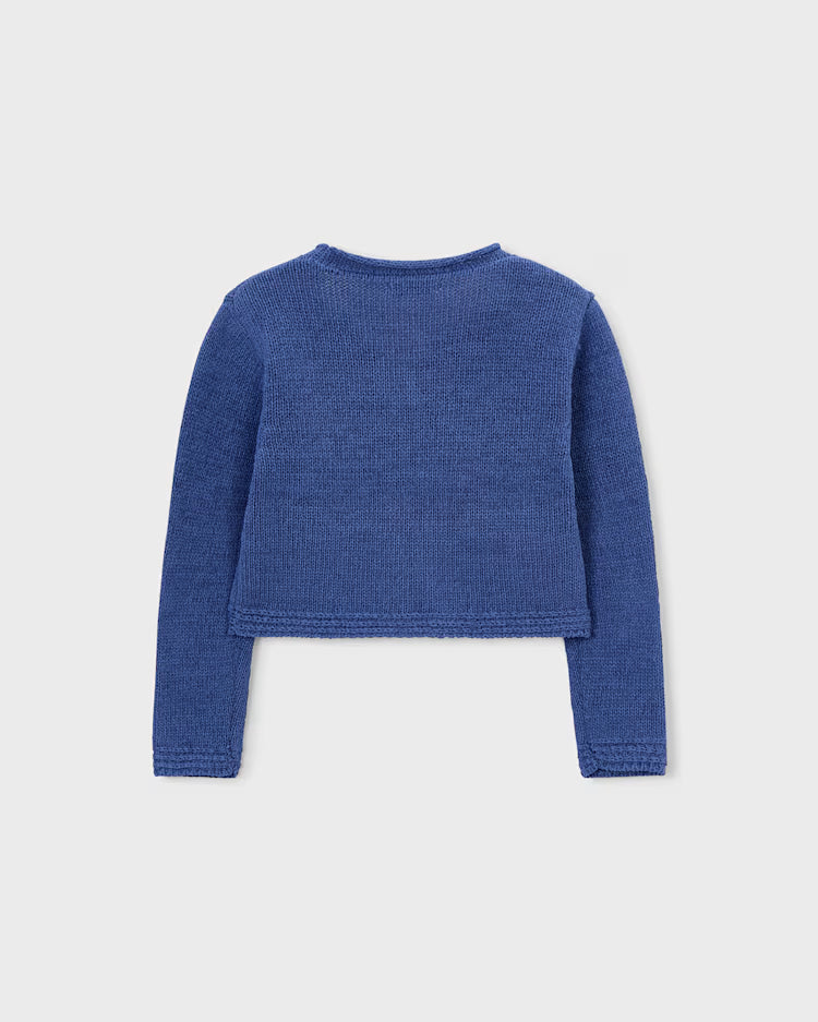 MAYORAL LS CARDIGAN - PORCELAIN