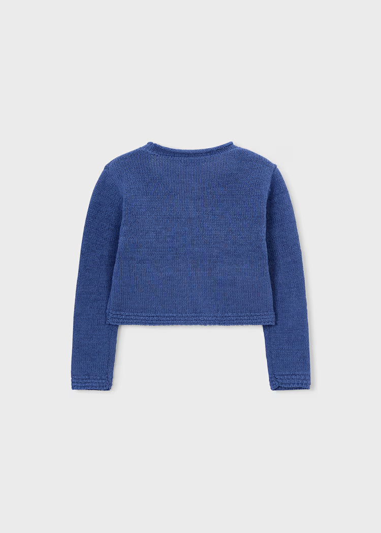 MAYORAL LS CARDIGAN - PORCELAIN
