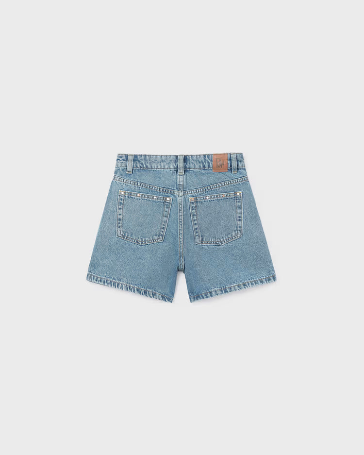 MAYORAL DENIM SHORTS - MEDIUM WASH