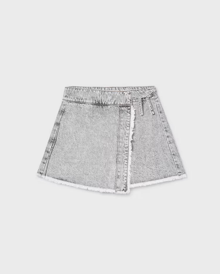 MAYORAL DENIM SKORT - GREY DENIM