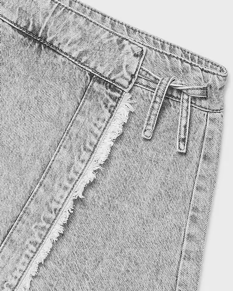 MAYORAL DENIM SKORT - GREY DENIM