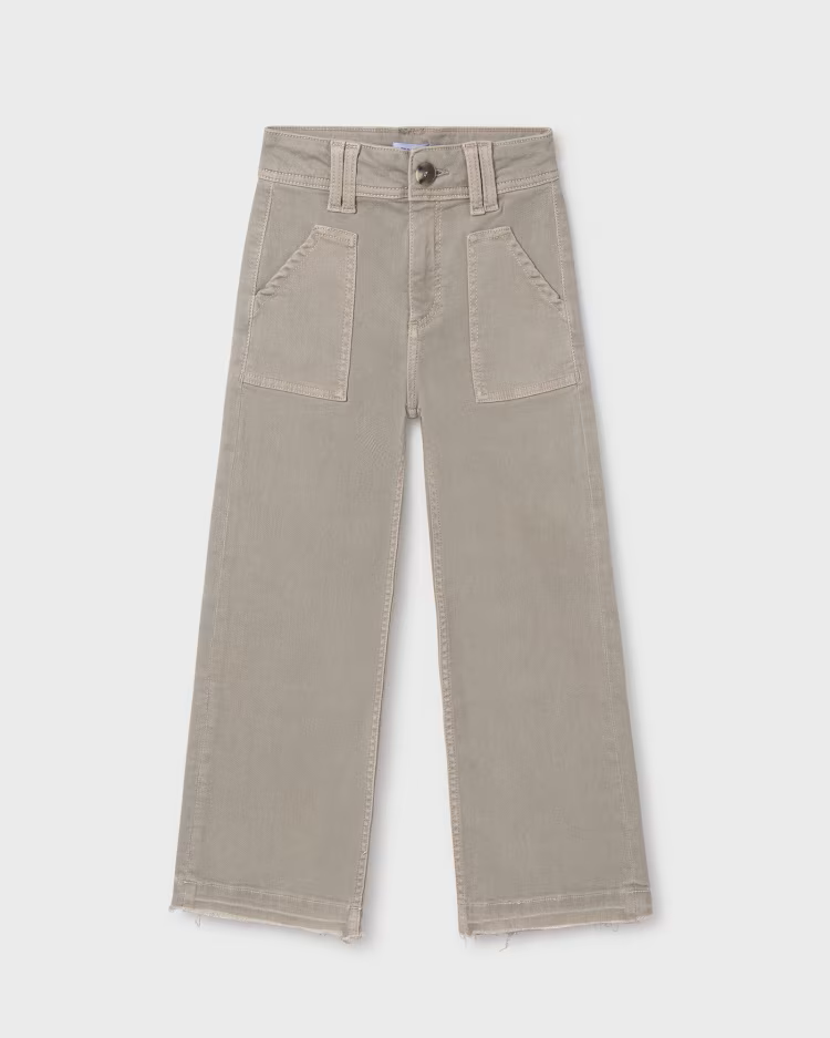 MAYORAL TWILL TROUSERS - SEPIA