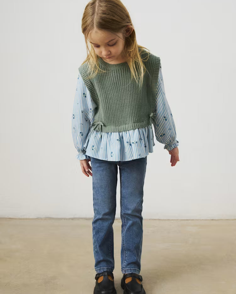 MAYORAL GIRL JEANS  - LIGHT DENIM