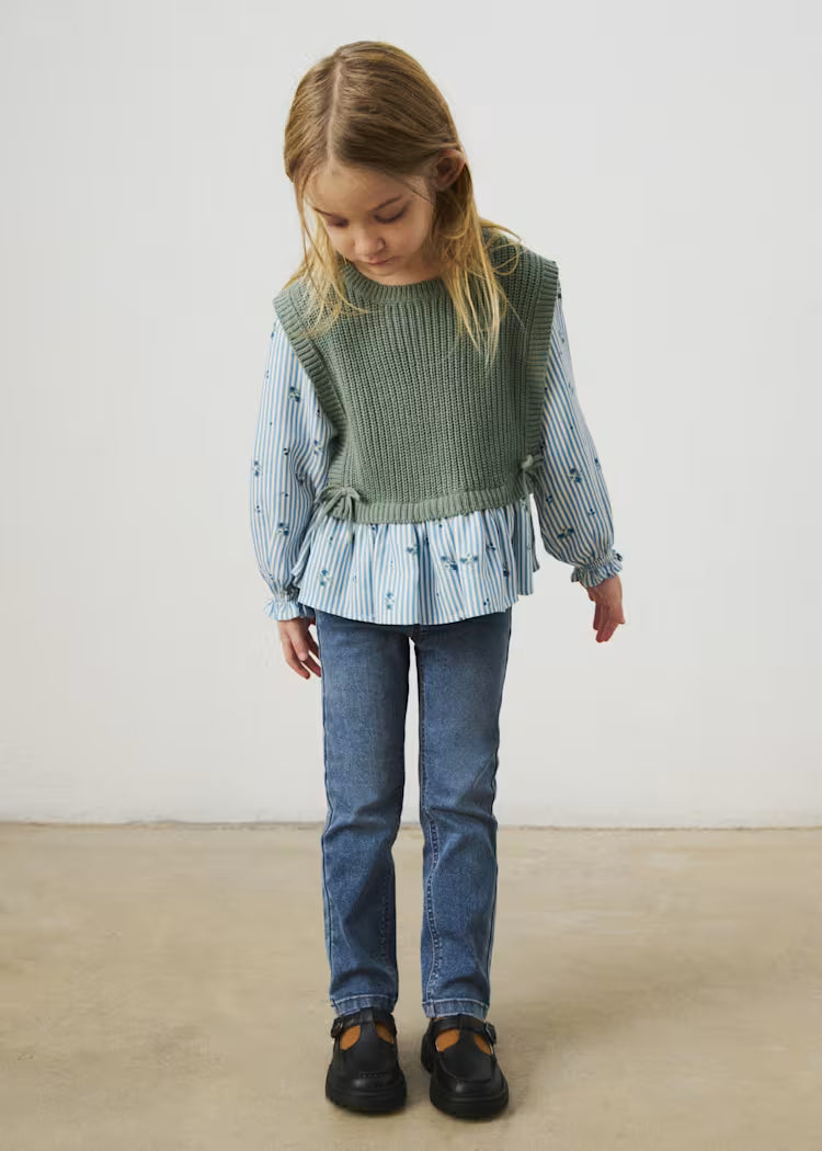MAYORAL GIRL JEANS  - LIGHT DENIM