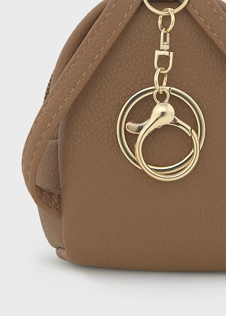 MAYORAL MINI BACKPACK KEYCHAIN - CAMEL