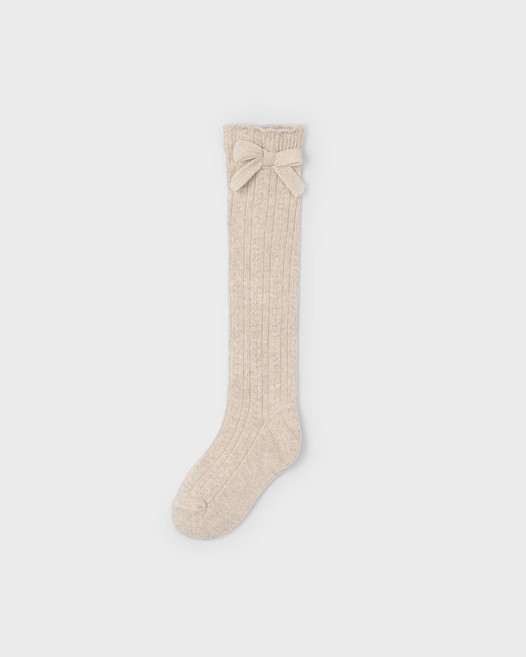 MAYORAL KNEE SOCKS - HEATHER TOFFEE