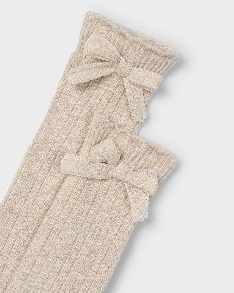 MAYORAL KNEE SOCKS - HEATHER TOFFEE