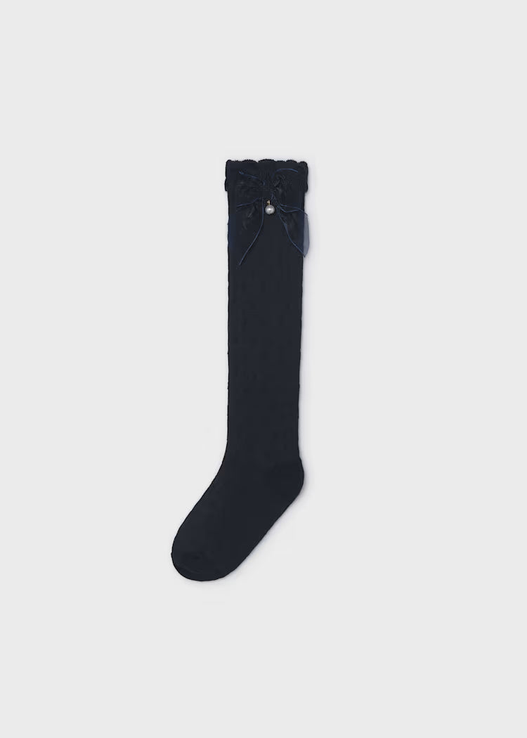 MAYORAL KNEE SOCKS - NAVY