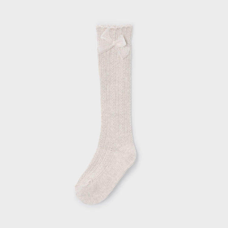 MAYORAL KNEE SOCKS - SAND