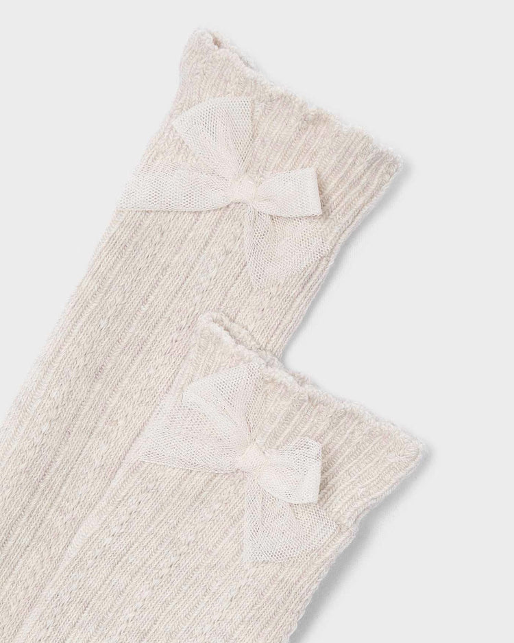 MAYORAL KNEE SOCKS - SAND