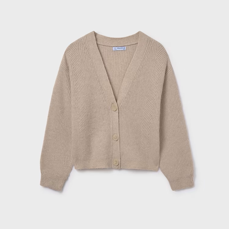 MAYORAL CARDIGAN - SESAME