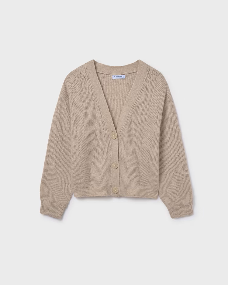 MAYORAL CARDIGAN - SESAME