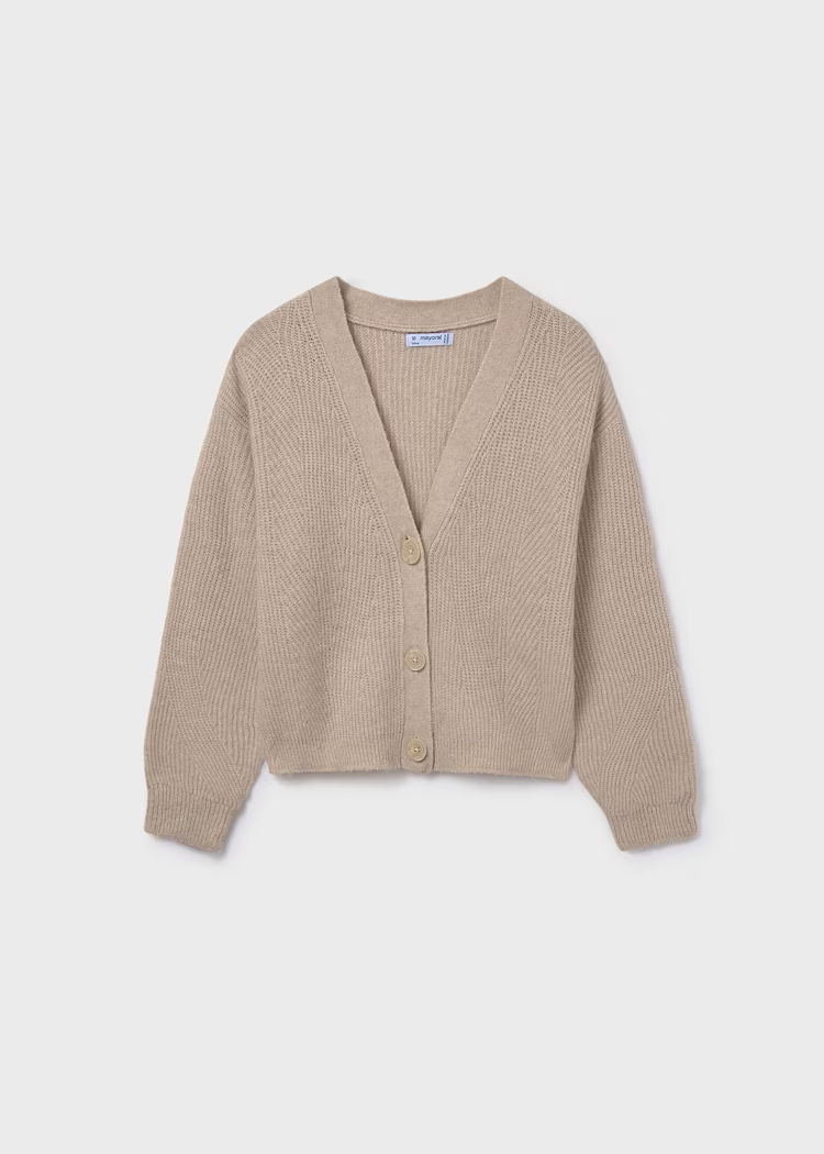MAYORAL CARDIGAN - SESAME