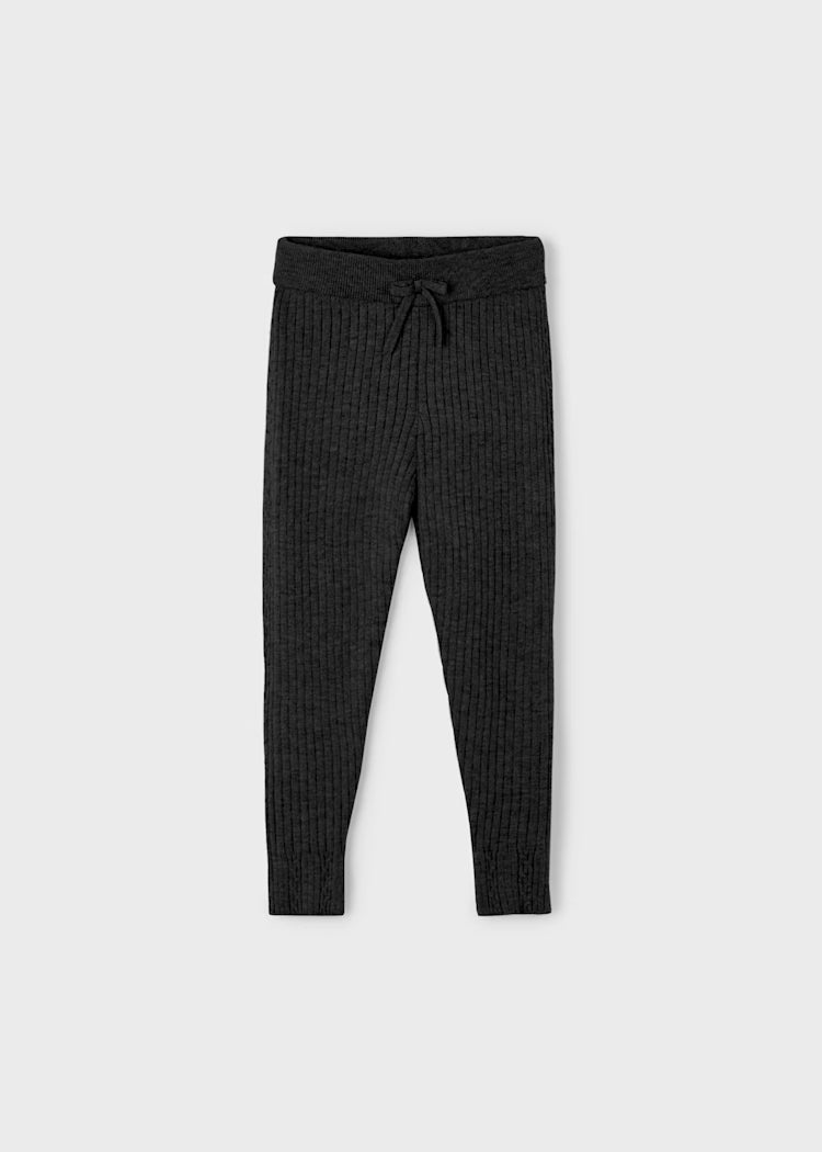 MAYORAL KNIT LEGGINGS - BLACK