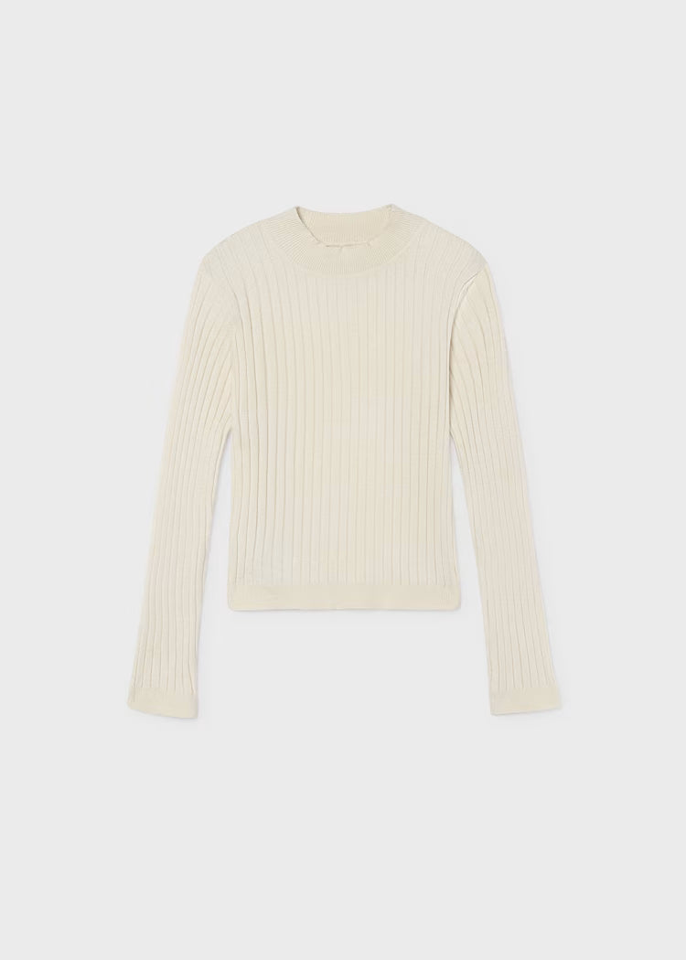 MAYORAL MOCKNECK LONG SLEEVE - CREAM