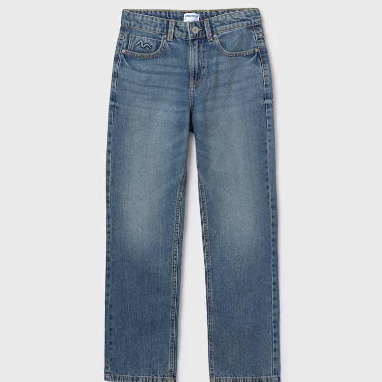 MAYORAL MOM JEANS - MEDIUM WASH