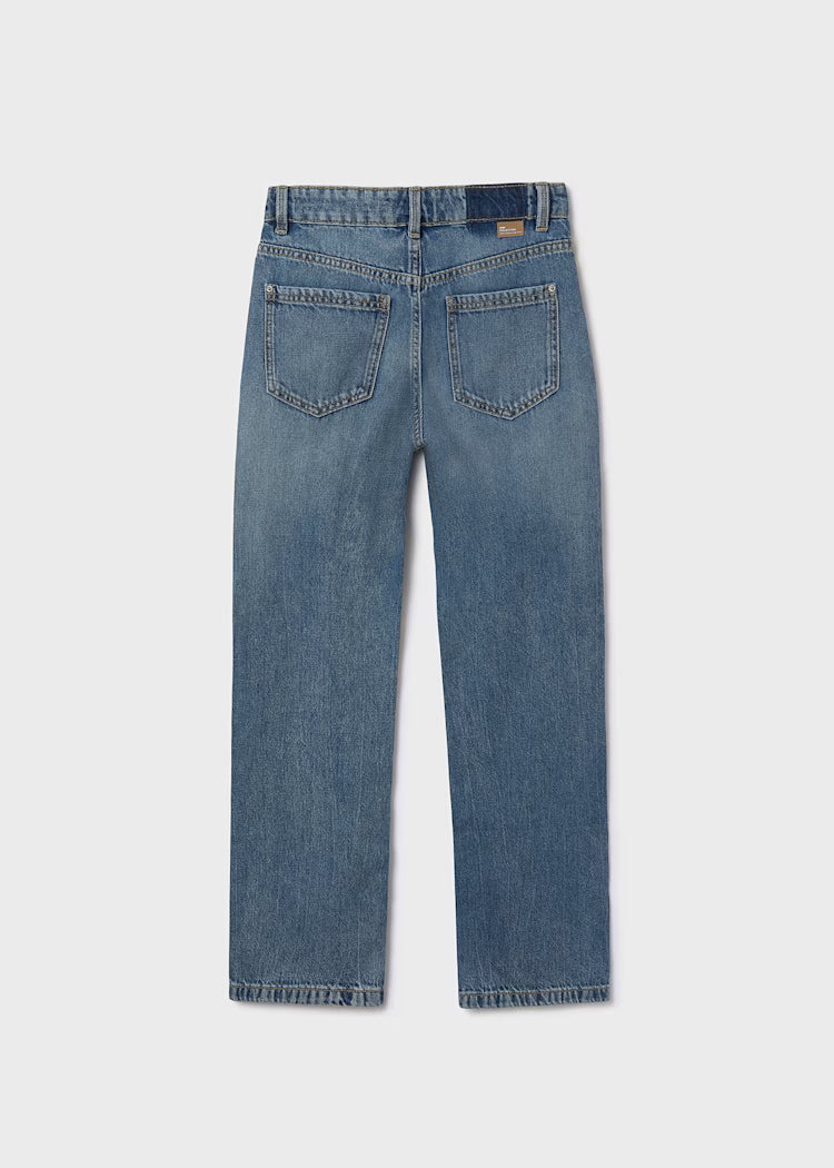 MAYORAL MOM JEANS - MEDIUM WASH