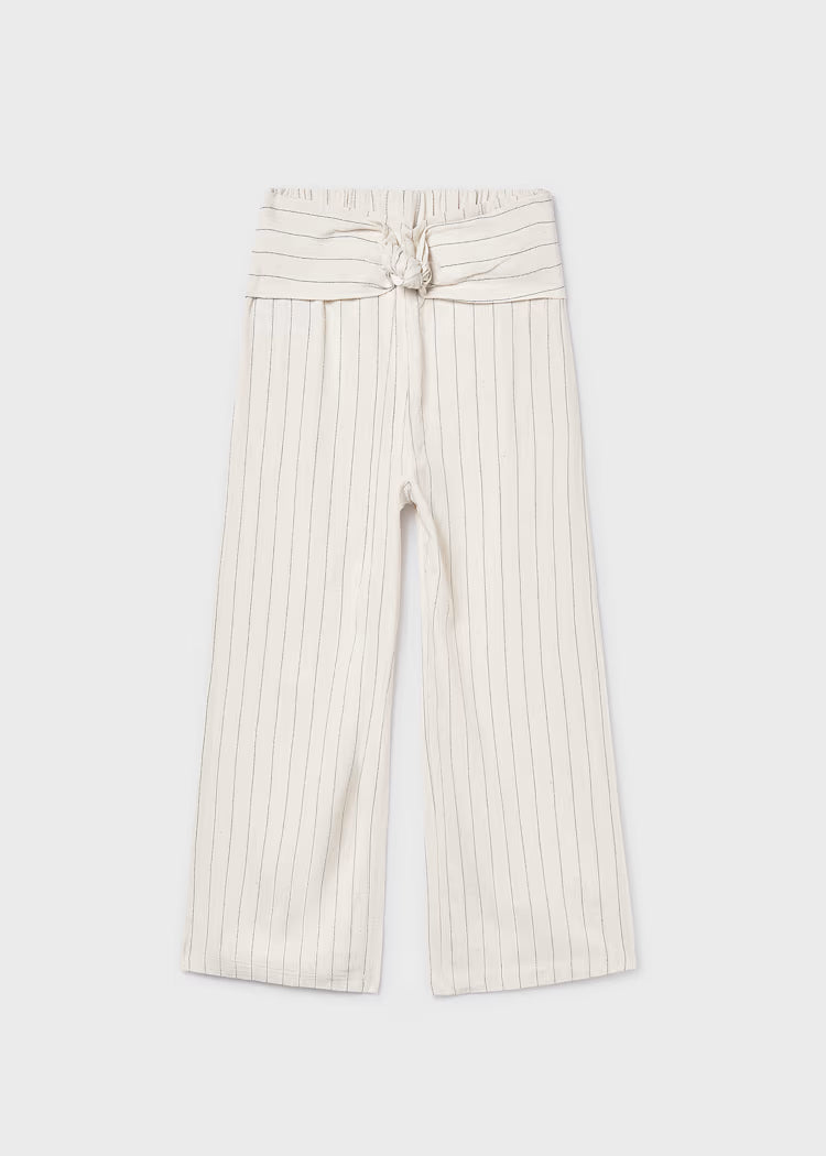 MAYORAL LINEN PANTS - NATURAL