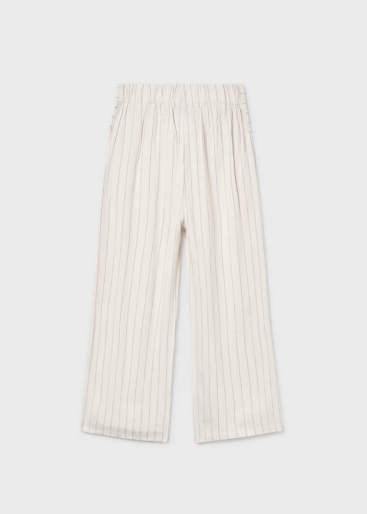 MAYORAL LINEN PANTS - NATURAL