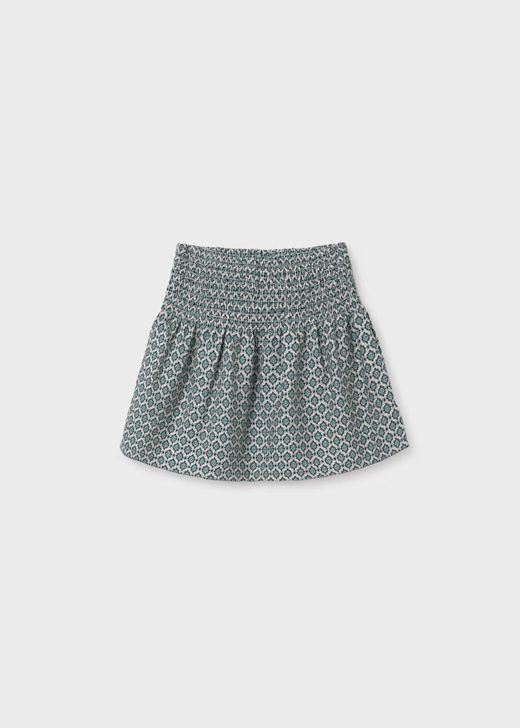 MAYORAL PRINTED SKIRT - EUCALYTUS