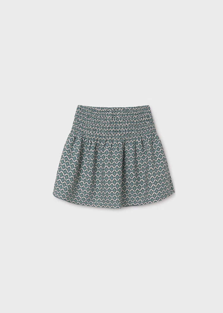 MAYORAL PRINTED SKIRT - EUCALYTUS