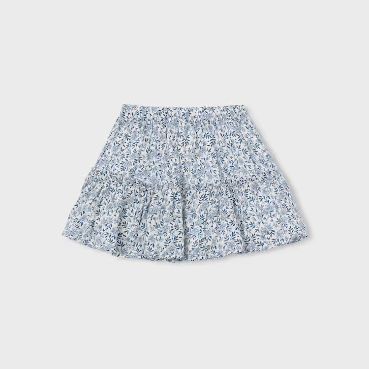 MAYORAL PRINTED SKIRT - SKY BLUE