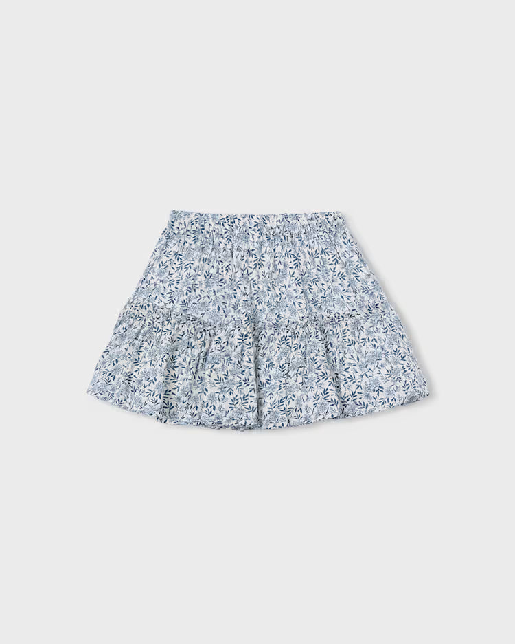 MAYORAL PRINTED SKIRT - SKY BLUE
