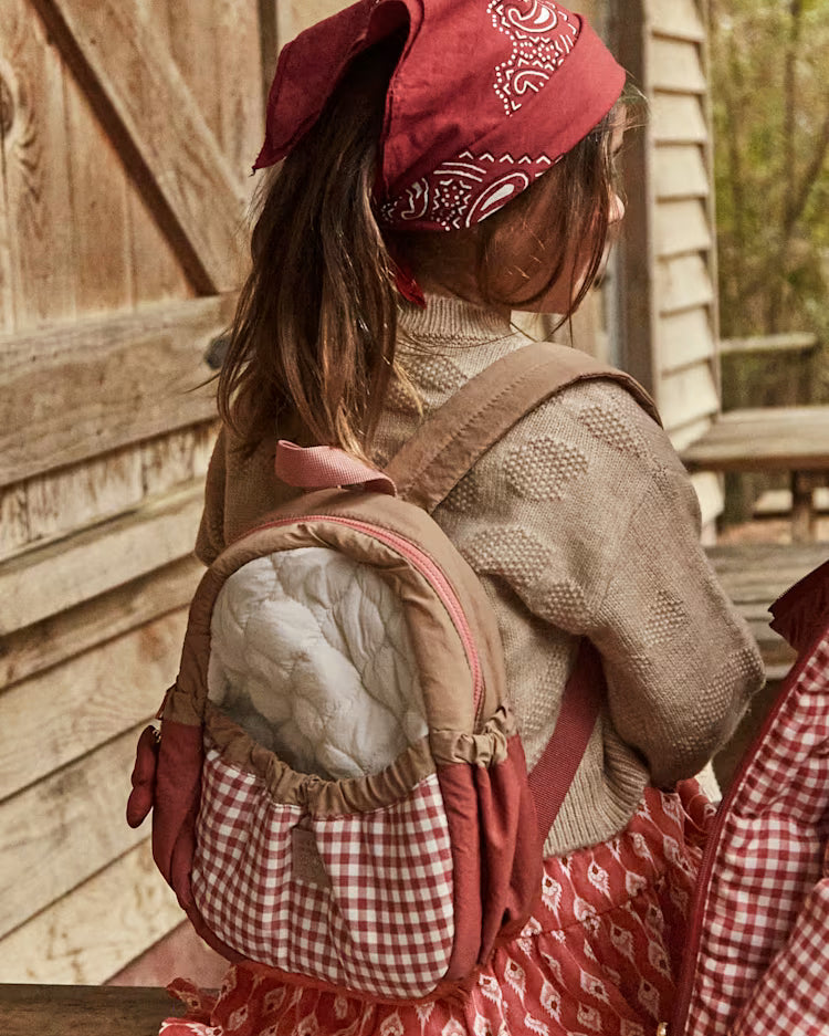 MAYORAL PUFFER BACKPACK - TERRACOTTA