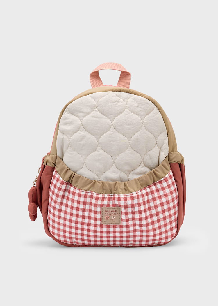MAYORAL PUFFER BACKPACK - TERRACOTTA