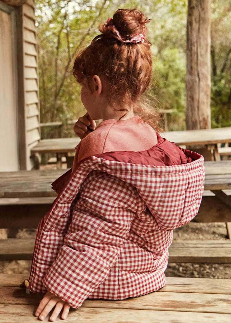 MAYORAL REVERSIBLE COAT - DARK RED