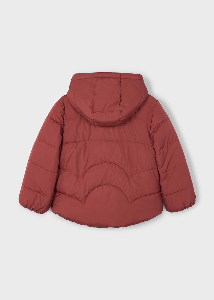 MAYORAL REVERSIBLE COAT - DARK RED
