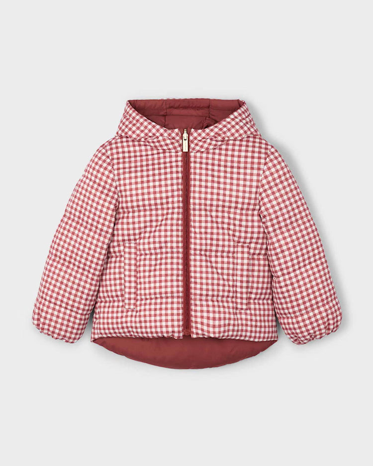 MAYORAL REVERSIBLE COAT - DARK RED