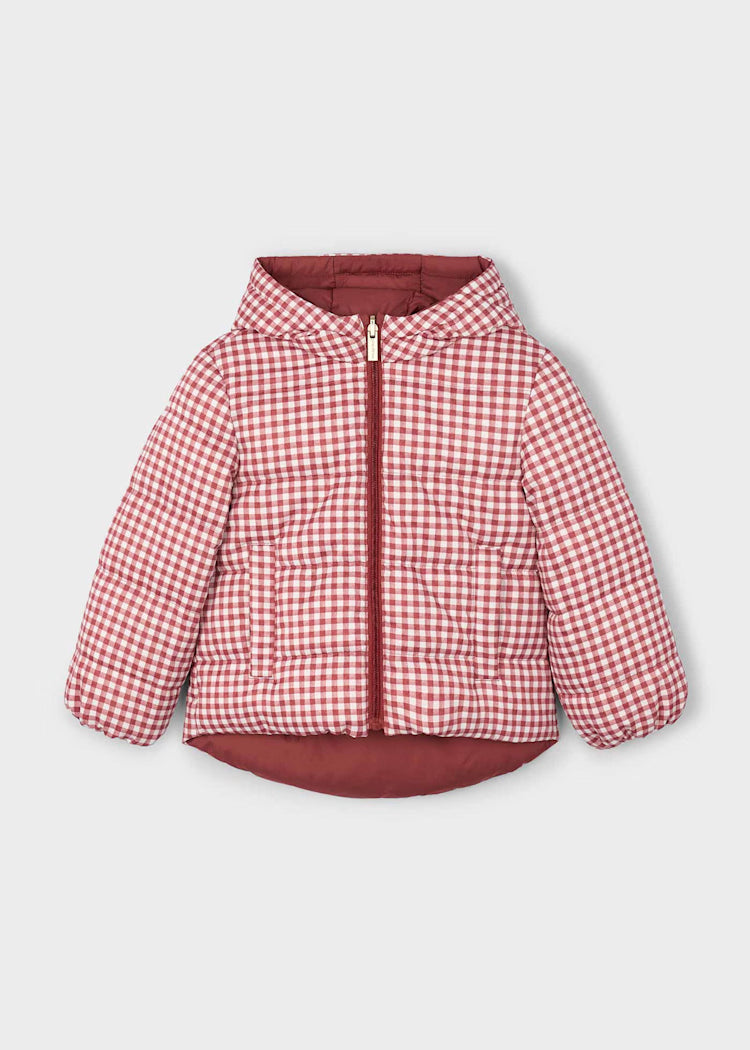 MAYORAL REVERSIBLE COAT - DARK RED