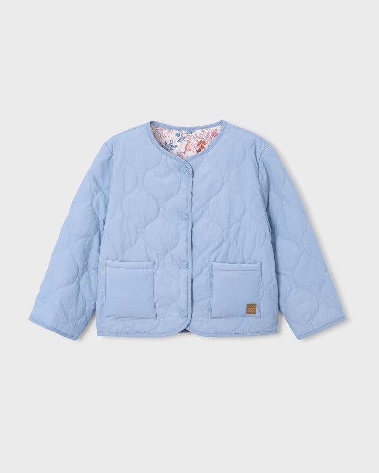 MAYORAL REVERSIBLE PADDED JACKET - SKY BLUE