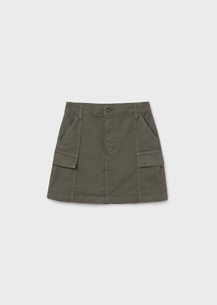 MAYORAL TWILL SKIRT - KHAKI