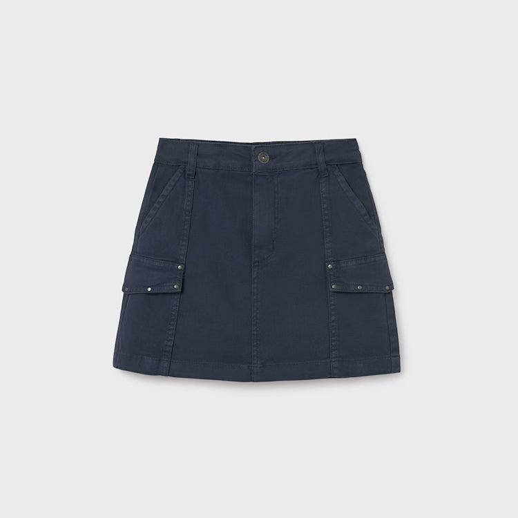 MAYORAL TWILL SKIRT - PETROLEUM
