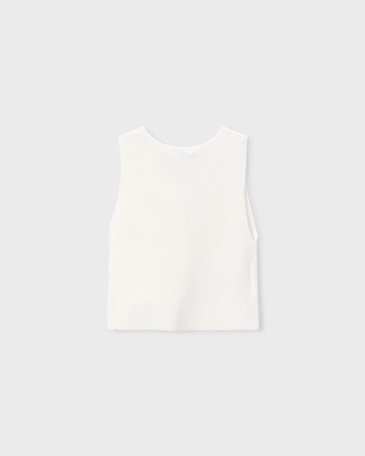 MAYORAL KNIT VEST - BONE